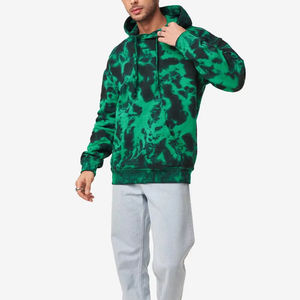 Sudadera con capucha fluorescente para hombre de MATERIAL PERSONALIZADO/Sudadera con capucha fluorescente para hombre de precio razonable MOQ bajo - Product Image 2