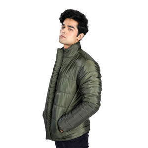 Veste bouffante classique et confortable fabrication de vêtements pour hommes fabrication pakistanaise impression de logo personnalisé veste bouffante imperméable pour hommes - Product Image 5