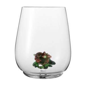 Ensemble de verres à vin sans pied soufflés à la main à paroi mince Verrerie de luxe colorée de 7 oz pour l'élégance et le style - Product Image 6