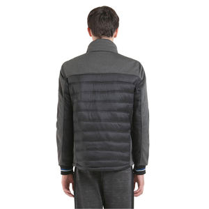 2025 hommes coupe-vent épais chaud veste coupe-vent coton rembourré fermeture éclair manteaux mâle col montant en gros pas cher bouffant veste - Product Image 3