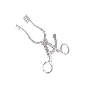 Instrumento quirúrgico duradero del retractor del cuero cabelludo del acero inoxidable para la retracción y la visibilidad óptimas durante médico - Product Image 3