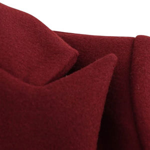 Custom Winter Fashion Burgundy Long Jacket Premium Warm Stylish <b>Women</b> Men Unisex Outerwear Thick Padded Casual Streetwear - Product Image 5