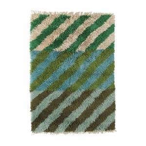 Hermosa alfombra marroquí vintage moderna hecha a mano, Alfombra de lana de diseño antiguo para uso doméstico y de oración - Product Image 6