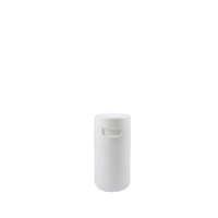 Bouteilles en plastique HDPE série GC pour emballage de cosmétiques shampooing lotion crème impression de logo personnalisé capacités variables 30ml 200ml