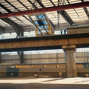 Systèmes de grue à flèche à portique aérien double poutre 10T à 500T pour les centrales de construction avec équipement de levage de noyau de moteur - Product Image 1