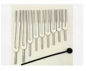 Juego de Diapasones de Solfeggio de 9 Piezas - Sanación del ADN, Terapia de Chakras y Bienestar Holístico... - Product Image 3