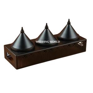 Cuenco de chocolate con acabado negro, cuenco dulce hecho a mano de calidad superior, cuenco de fechas de Metal elegante de tamaño personalizado - Product Image 1