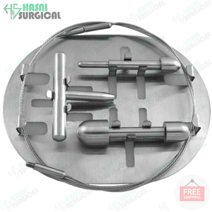 Juego de sonda para venas varicosas Nabatoff de alta calidad aprobada por la CE ISO, juego de Pelacables de venas Nabatoff quirúrgico fabricado en Pakistán - Product Image 6