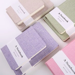 ผ้าสมุดโน๊ตผ้าลินิน B6สำหรับ A6สมุดปกแบบไดอารี่ - Product Image 4