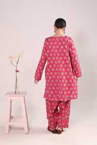 Nouveau été décontracté femmes Farshi robes robe pakistanaise femmes vêtements 2025 nouveau Design - Product Image 2