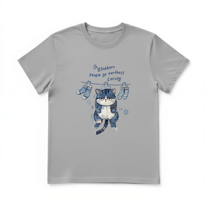 T-shirt Unisex 100% Cotone 210GSM Vestibilità Casual Oversize Stampa DTG Logo Frontale Abbigliamento Compresso - Product Image 2