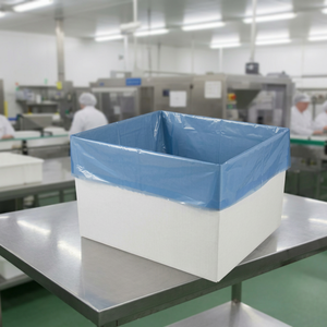 <b>Transparent</b> PE Garbage <b>Bags</b> Food Grade Heat Seal BPA Free Flat <b>Bag</b> for Food Delivery Custom Order Accept - Product Image 1