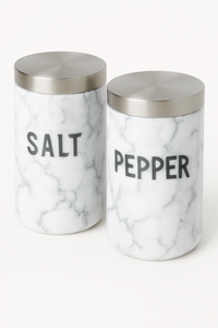 Hot Selling <b>resin</b> jars with lid New Arrival Marble Effect Storage Jar with Lid - Grey for Kitchen Use premium <b>stone</b> jar - Product Image 5