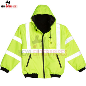 Vestes de sécurité respirantes personnalisées haute visibilité Vêtements de travail Vêtements de sécurité Veste à coque souple Veste de sécurité réfléchissante en vente entière - Product Image 3