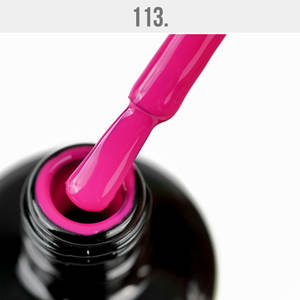 UV LED Gel Polish Color - Made in EU - CPNP - Pink - Gel Polish 113 - Something Cool 12ml - Mystic Nails - Product Image 2