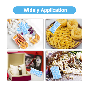 Silica Gel <b>Desiccant</b> <b>Packs</b> Food Grade 1g Safe & Reusable Moisture Absorber for Food & Electronics - Product Image 5