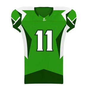 Écussons personnalisés ensemble d'uniformes de football américain sans manches porter les meilleures ventes de kit de football américain de qualité d'uniforme de sublimation - Product Image 2