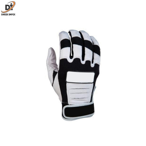Qualité professionnelle Conception personnalisée Gants de frappe de baseball en cuir véritable de bonne qualité - Product Image 6