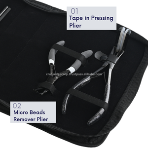 Chuyên Nghiệp Băng Mở Rộng <span class=keywords><strong>Applicator</strong></span> Công Cụ Kit Bead Phát Hành Uốn Tóc Bồng Kìm Tạo Kiểu Vòng <span class=keywords><strong>Mini</strong></span> Chủ Đề Cắt Kéo Kéo Móc Công Cụ - Product Image 3