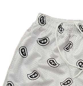 Short en maille décontracté à séchage rapide Short de plage en polyester imprimé par sublimation Short d'été à vendre Fabriqué au Pakistan - Product Image 5