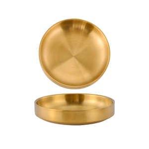 Tazón de metal de primera calidad para buffet de restaurante de hotel, con acabado elegante y uso duradero. - Product Image 5