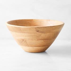 Bol à salade en bois fait main écologique Vaisselle de luxe pour la cuisine Vente en gros - Product Image 1