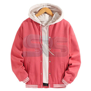 Top Selling 2025 New Long Sleeve Letterman Winter Jacket For <b>Men</b> High Quality Street Wear Made <b>Men's</b> Jacket In Unique Design - Product Image 4