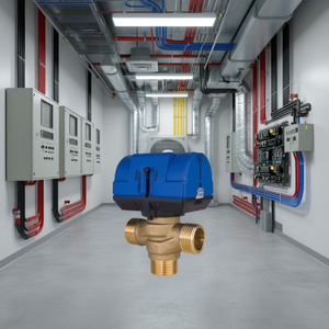 Válvula de tres vías Mut serie VMR 703000318 230V M-M-M con relé para sistemas HVAC - Product Image 3