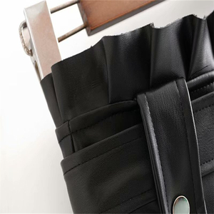 Mini jupe en cuir PU pour filles Vintage Soft Touch Winter Casual and Party Wear Jupe pour femmes avec logo personnalisé - Product Image 6