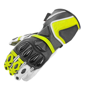 Customized Half-Finger Cowhide Racing Gloves for Men Daily <b>Applicable</b> Motorbike Riding Leather Gloves for Summer Winter Use - Product Image 6
