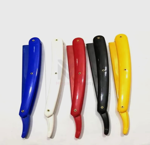 Rasoir de sécurité en acier inoxydable pour homme, avec fonction de sécurité pour le corps, les aisselles et la barbe, manche en plastique pliable - Product Image 2