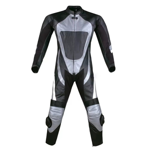 Venta al por mayor precio barato impermeable montar cuero moto traje Auto Racing desgaste de alta calidad nueva llegada cuero moto trajes - Product Image 3