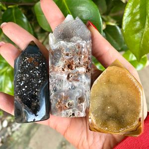 Torre de ágata al por mayor Origens Brasil artefactos de piedras preciosas - Product Image 5