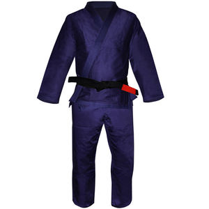 Cómodo uniforme elástico Karate y Jiu Jitsu Kimono Gi absorbente de sudor con diseño reforzado para practicar en venta - Product Image 1