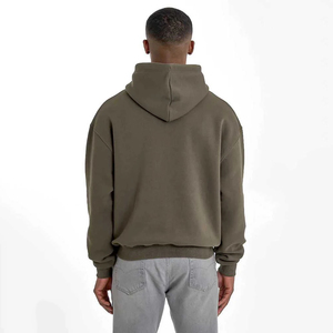 Sweats à capuche surdimensionnés doux et confortables, sweats à capuche en molleton épais de haute qualité, sweats à capuche surdimensionnés lourds, logo personnalisé, mélange de coton, sweats à capuche pour hommes - Product Image 4