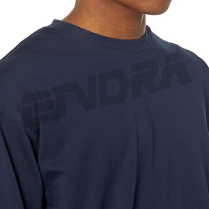 T-shirt personnalisé léger à manches longues pour homme, 100 % coton, col rond, coupe ajustée, écologique, respirant, idéal pour l'impression, usage quotidien - Product Image 3