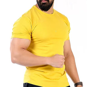 Vente en gros de chemises de gym 100% coton pour hommes Offre Spéciale personnalisées pour l'été à l'extérieur Nouveau design - Product Image 4