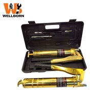 Pompa Gemuk Tipe Tuas Heavy Duty - Pompa Gemuk Manual 600cc/900cc dengan Piston Ganda, Alat Pelumas Tekanan Tinggi