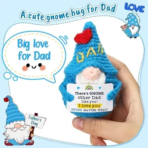Muñeco de Gnomos de Dibujos Animados Hecho a Mano al por Mayor, Adorno de Gnomos Positivos para Regalos del Día del Padre y Alivio del Estrés Diario para Todas las Edades - Product Image 1