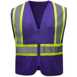 2025 Latest Custom Logo Safety <b>Vest</b> Personalized <b>White</b> Construction Safety Jacket With Pockets Work Pocket Clothing - Product Image 3