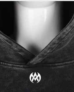 Sweat-shirt à capuche vintage personnalisé, lourd, délavé à l'acide, pour hommes, sweat-shirt à fermeture éclair surdimensionnée avec poche simple pour l'hiver - Product Image 3