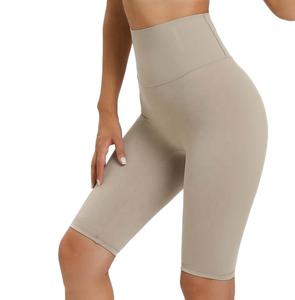 กางเกงขาสั้นขี่จักรยานเอวสูงสำหรับผู้หญิงกางเกงขาสั้นเล่นโยคะฟิตเนสแห้งเร็วระบายอากาศได้ดีตกแต่งลวดลายเซ็กซี่สไตล์สปอร์ตฤดูร้อนโลโก้ได้ตามต้องการ - Product Image 2