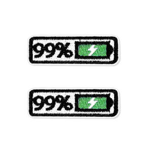 Écusson personnalisé en tissu brodé de belle conception fer à repasser Écusson personnalisé de haute qualité en denim brodé en 3D à vendre - Product Image 3