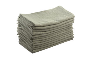 Ensemble de serviettes de cuisine tissées à séchage rapide 100% coton noir Chambrey carré de serviette pour la maison hôtels restaurants et enfants - Product Image 6