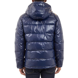 Chaqueta acolchada de diseño personalizado, chaqueta acolchada unisex ligera con capucha, chaqueta impermeable para exteriores - Product Image 6