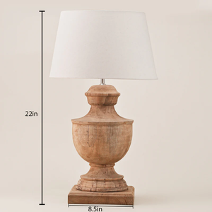 Fabricant fiable de lampes de table en bois, décoration minimaliste, éclairage intérieur pour salon, chambre à coucher, maison, tons neutres doux, calme - Product Image 6