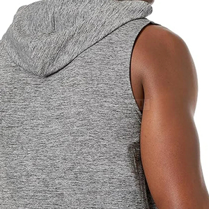 Summer Fitness Wear Regular Fit Gym <b>Sleeveless</b> <b>Hoodies</b> High Quality Polyester/Cotton Breathable Eco-Friendly Joxai Sports Wear - Product Image 5