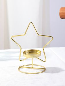 Candelabro Decorativo de Metal para Arreglos Festivos de Mesa que Mejora el Ambiente de Celebración con Luz Cálida de Vela - Product Image 5