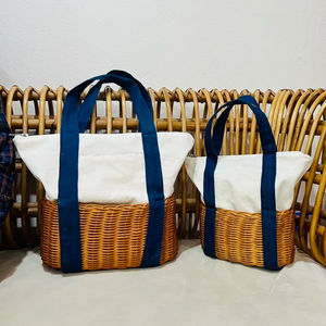 Sacs en rotin de nouvelle conception pour 2024 tailles multiples faites à la main du meilleur fournisseur au Vietnam - Product Image 1