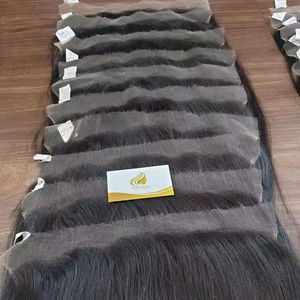 Extensiones de cabello humano Pre-arrancado HD para cierre Cabello Remy vietnamita 100% Raw Loose Deep Wave - Product Image 1